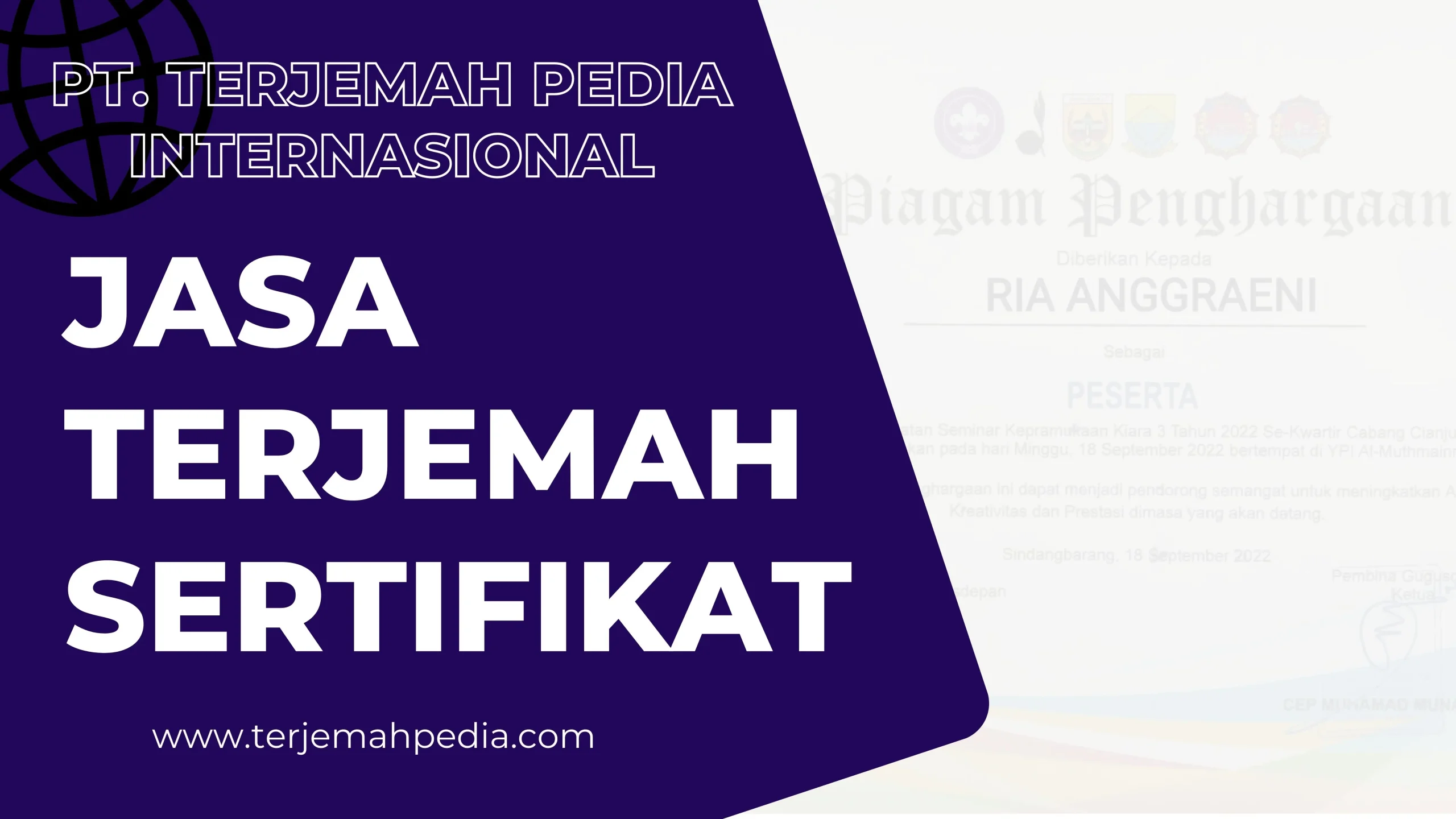 JASA TERJEMAH SERTIFIKAT