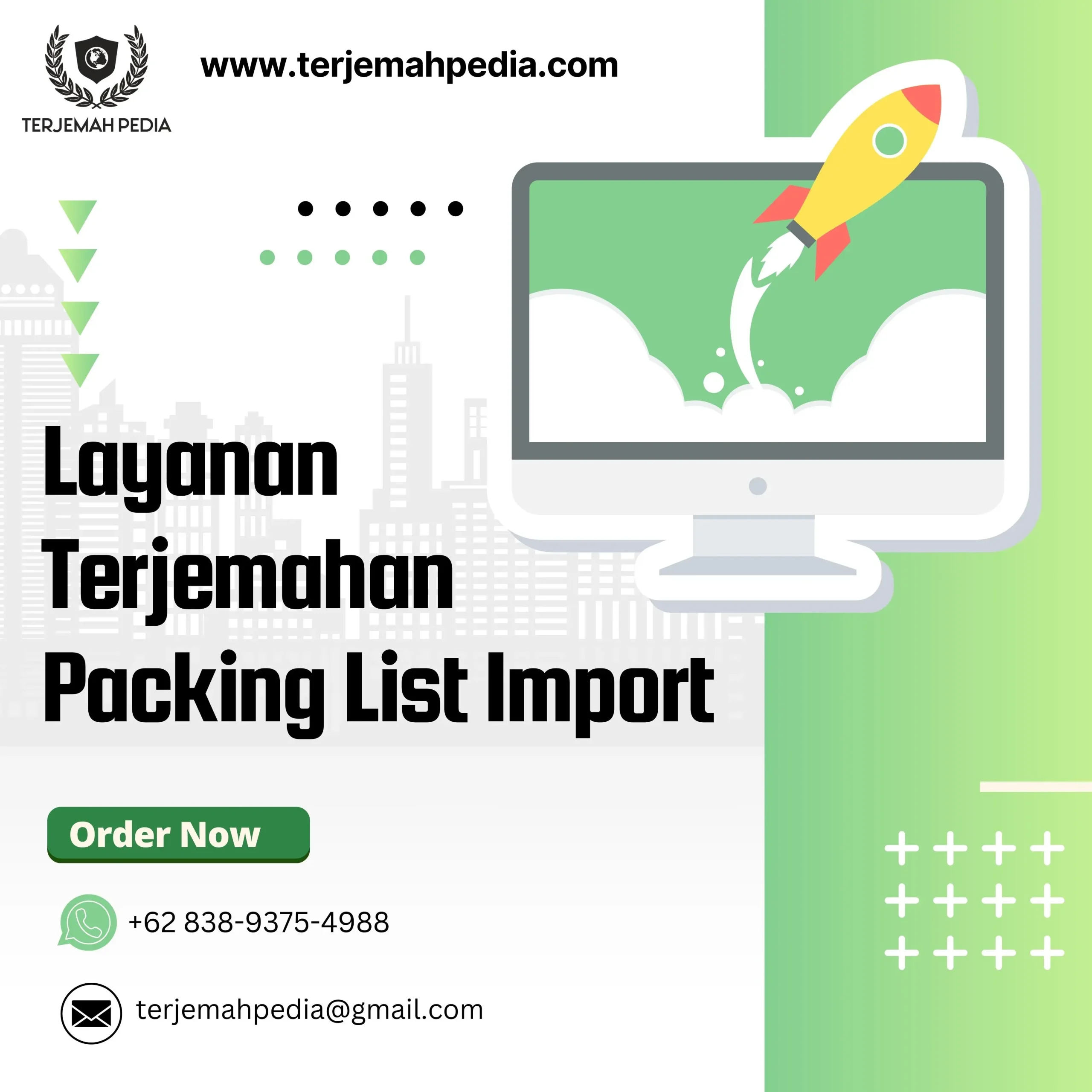 Jasa terjemahan Packing List Import memastikan kelancaran bisnis Interneasional Anda