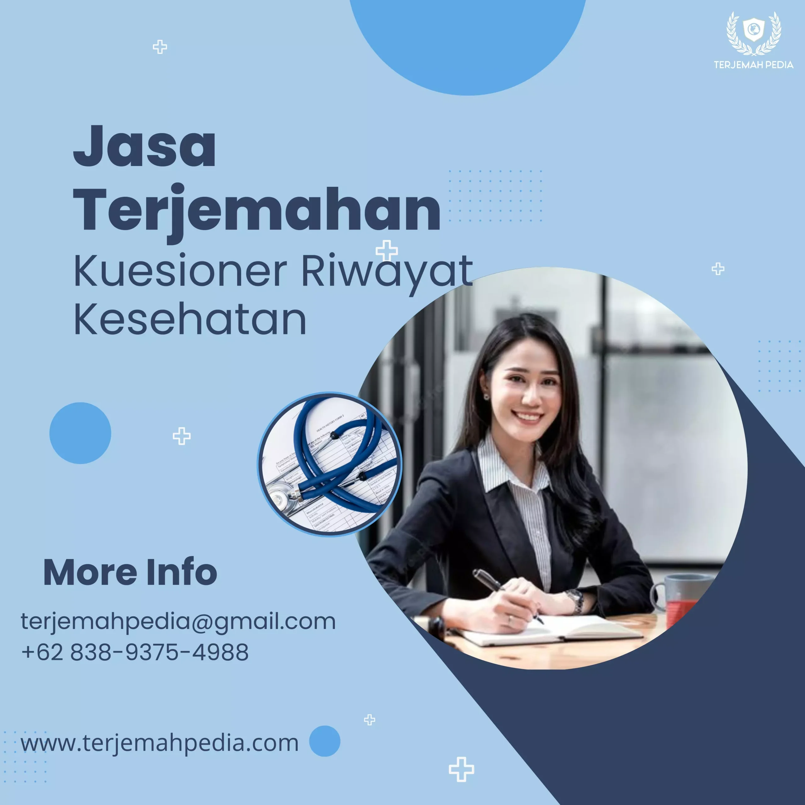 Jasa Terjemahan Kuesioner Riwayat Kesehatan