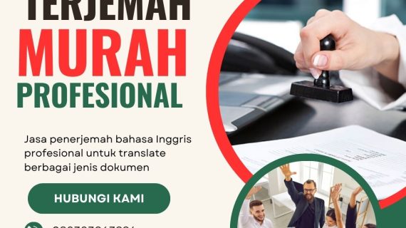 Terjemahan Murah Profesional