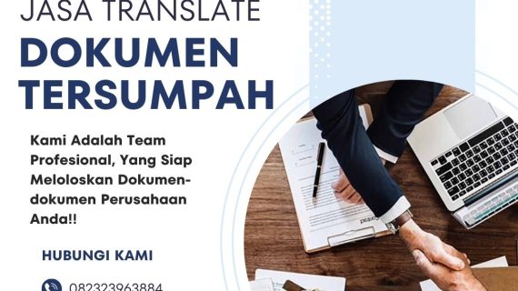 Jasa Translate Dokumen Tersumpah