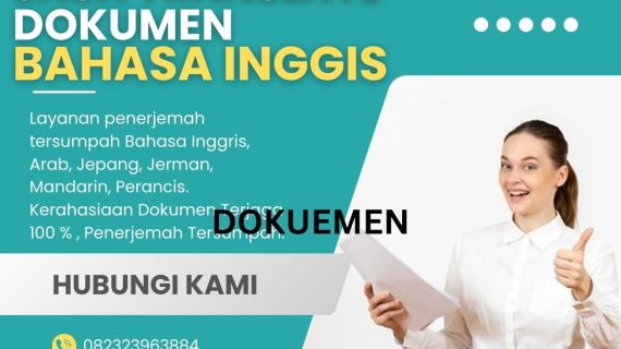 Jasa Translate Dokumen Ke Bahasa Inggris