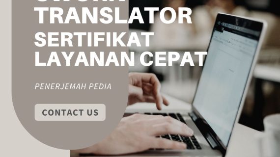 Sworn Translator Sertifikat Layanan Cepat