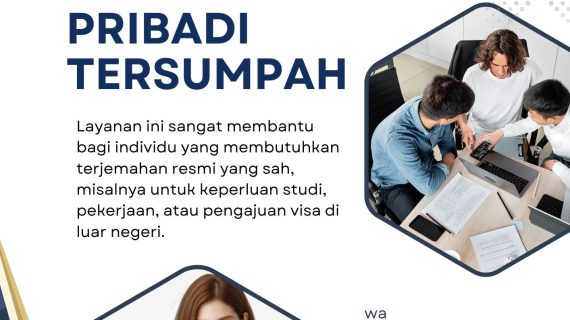 Penerjemah Dokumen Pribadi Tersumpah